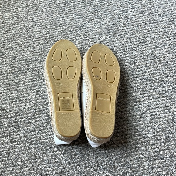 Brand new Miu Miu crystal espadrilles size 35 - Picture 5 of 6